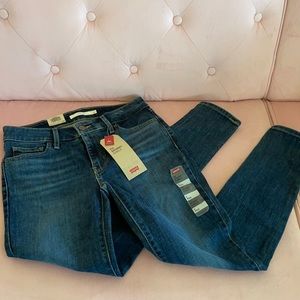 LEVI’S Sculpt 711 Mid Rise Skinny Ankle Jeans 2 26